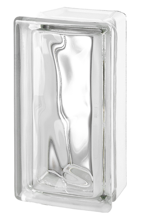 Clear 1919 8 Wave Glass Blocks Seves Glassblock Clear 1919 8 Wave Glass Blocks Seves Glassblock