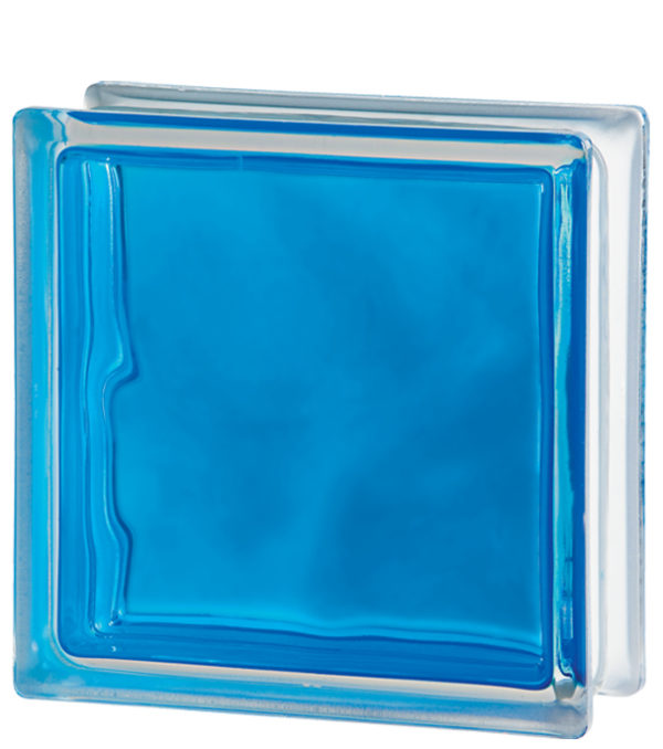 Bloque de vidrio Brilly Blue 1919/8 Wave