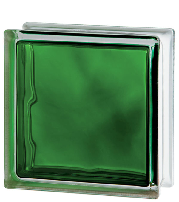 Mattone di vetro Brilly Emerald 1919/8 Wave