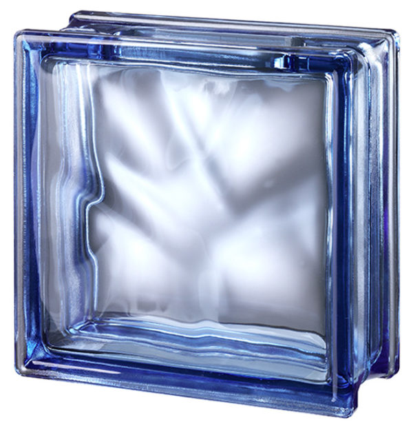 Bloque de vidrio Craftblocks Blue 1919/8 Wave