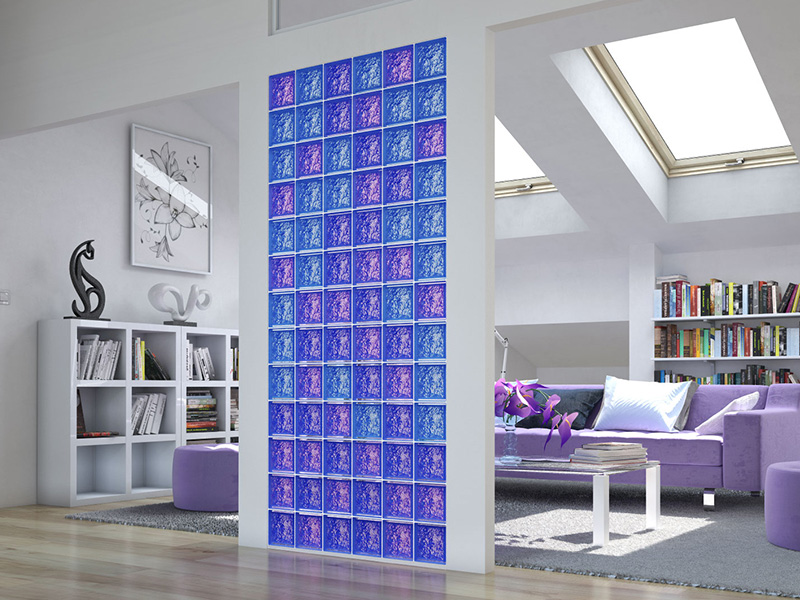 Bring your rooms to life with MyMiniGlass in Sophisticated.
Use MyMiniGlass to build a partition wall and make an artistic statement at the same time.